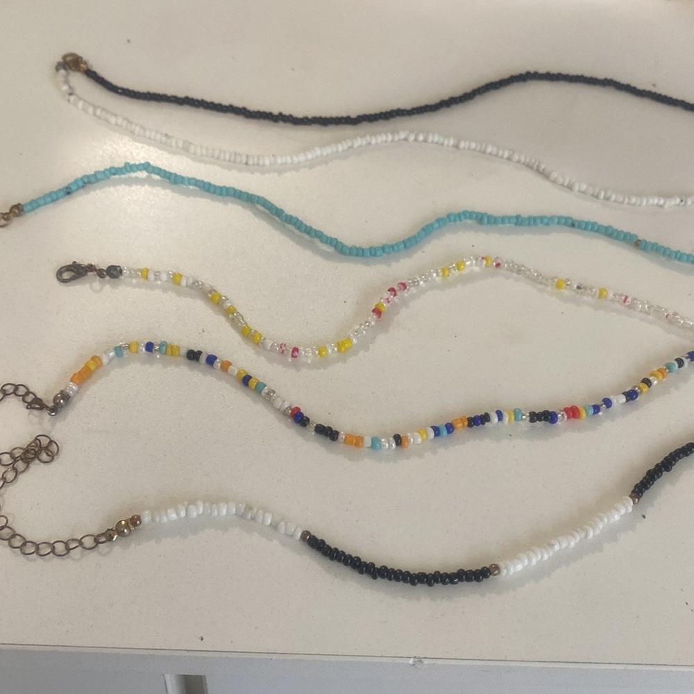 beaded necklaces